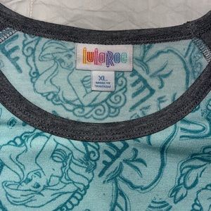 Little Mermaid Lularoe Randy in Size XL